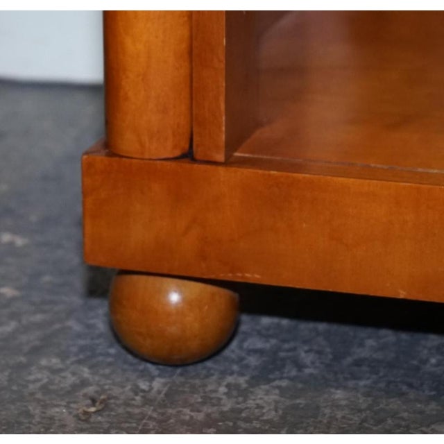 Biedermeier Style White Genesis Nightstands from American Hickory, Set of 2 For Sale - Image 4 of 18