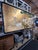 Two Spoleto Chairs and One Piece of Art (Painted Cranes With Gilding on a Wood Panel) For Sale - Image 14 of 18