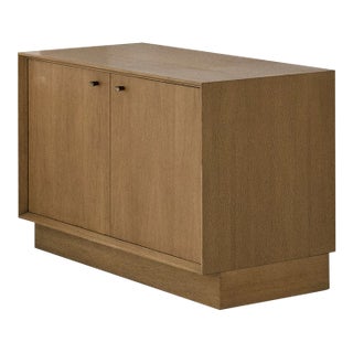 Mid 20th Century Small Light Oak Cabinet, France For Sale