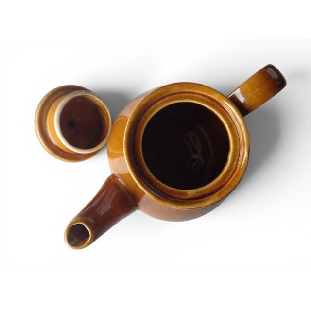 Mid-Century Ovenproof Ceramic Teapot from Waku, Germany, 1960s For Sale - Image 6 of 9