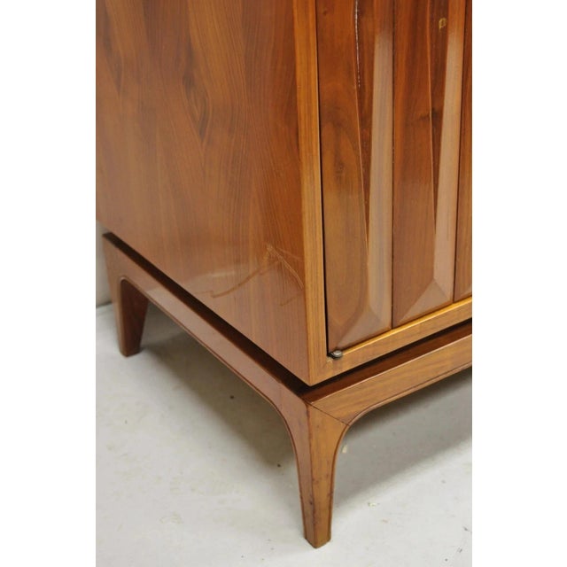 Albert Parvin for James Cameron Mid Century Modern Walnut Dresser Credenza For Sale - Image 10 of 12