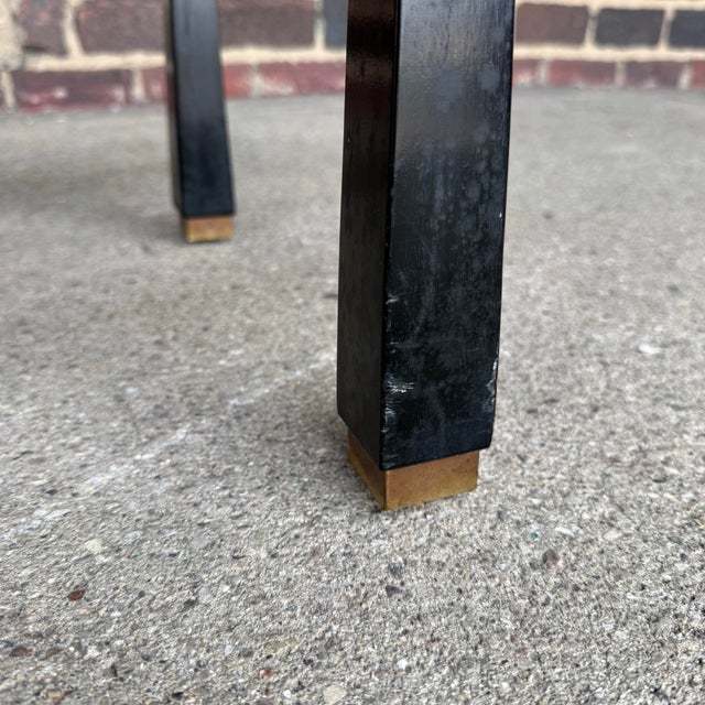 Harvey Probber Black Lacquer and Terrazzo Coffee Table For Sale - Image 12 of 12