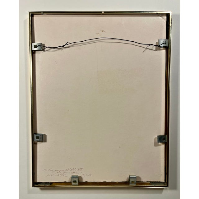 Paper Vintage Limited Edition 1/1 Japanese-Inspired Ink Print – Signed & Zen Imagery For Sale - Image 7 of 10