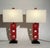 Plastic Pair of Modernist Style Acrylic Table Lamps For Sale - Image 7 of 10