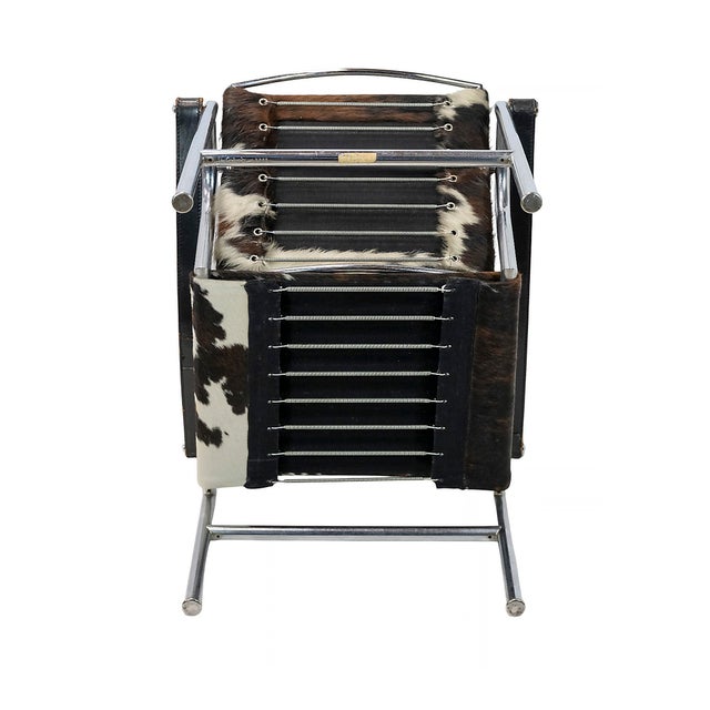 Animal Skin Vintage LC1 Chair by Le Corbusier for Cassina For Sale - Image 7 of 9