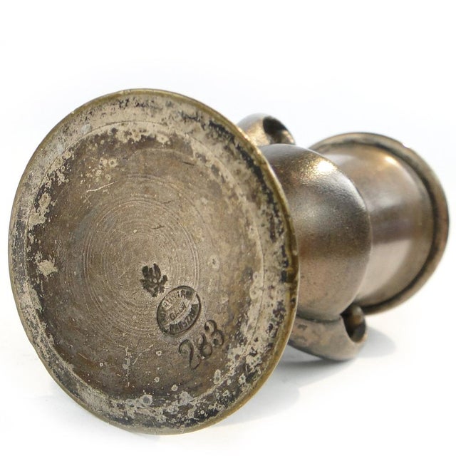 Art Nouveau Toothpick Holder from Noblin, Poland, Early 1900s For Sale - Image 3 of 15