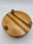1996 Handcrafted Laminated Wood Lidded Bowl With Geometric Inlay For Sale - Image 4 of 11
