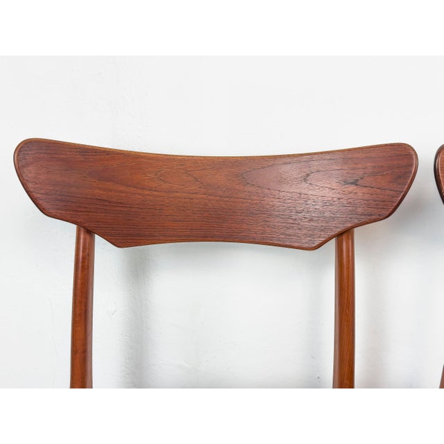 Danish Teak Dining Chairs from Schionning & Elgaard, 1960s, Set of 4 For Sale - Image 9 of 18