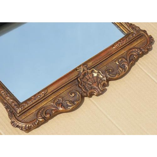 George III Chippendale Style Wall Mirror For Sale - Image 5 of 7