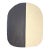 Cardboard Sculpture With Black and Cream For Sale