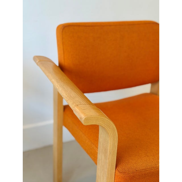 Red Mid-Century Modern Orange Stacking Armchairs by Rud Thygesen & Johnny Sørensen for Magnus Olesen, Denmark, 1970s, Set of 2 For Sale - Image 8 of 18