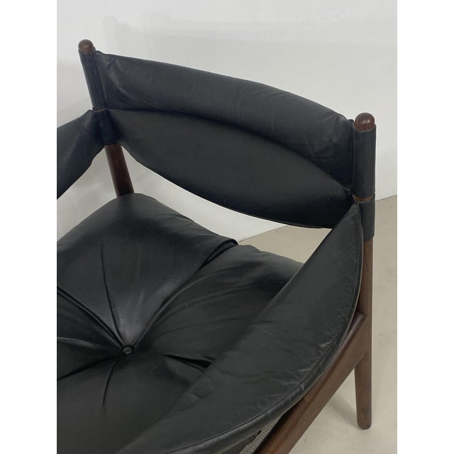 Black Modus Armchairs by Kristian Vedel for Søren Willadsen, 1960, Set of 2 For Sale - Image 8 of 18