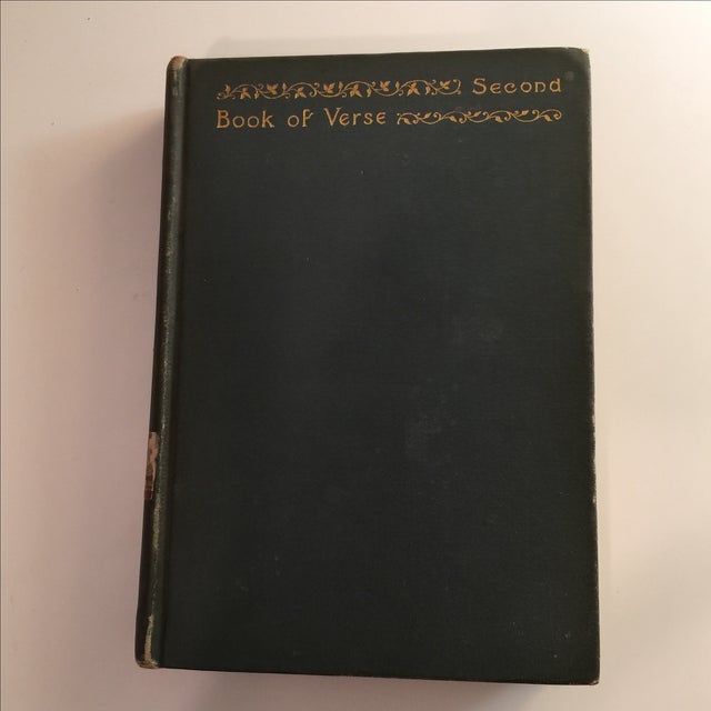 Lovely little book of poetry by Eugene Field. Hardcover with gilt lettering. Former library book with sticker on spine....