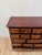 Vintage Apothecary Cabinet Handmade Nineteen Drawer Wood Storage Rustic Rare For Sale - Image 12 of 13