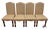 Vintage Set of 4 Traditional Farmhouse Style Dining Chairs featuring High Quality Hardwood Construction, Mahogany Finish...