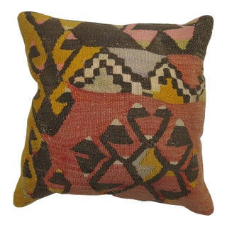 Vintage Kilim Pillow For Sale
