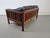 Black Mid-Century Modern Scandinavian Monte Carlo Sofa in Black Leather and Wood by Ingvar Stockum, 1965 For Sale - Image 8 of 18