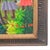 Green Signed W. Coulano Haitian Naïve Village Landscape Painting 26" For Sale - Image 8 of 10