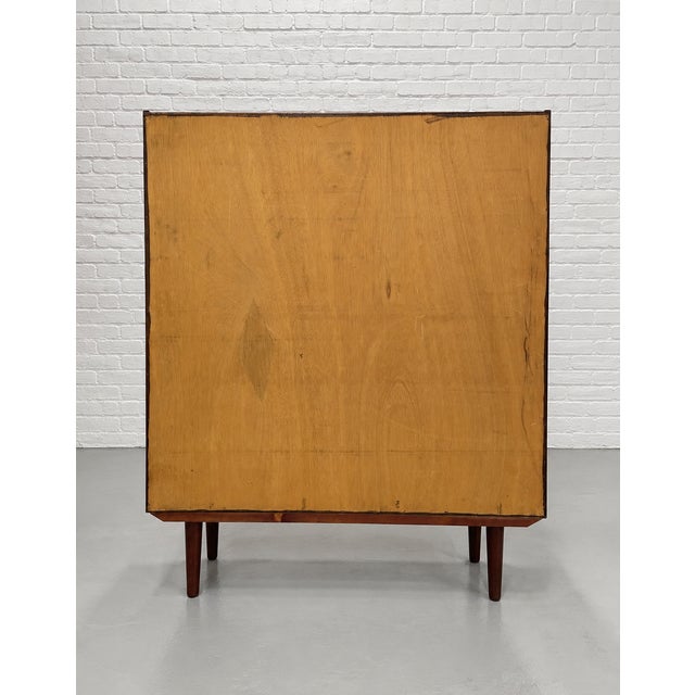 Danish Mid Century Modern Rosewood Bookcase, C. 1960's For Sale - Image 9 of 11