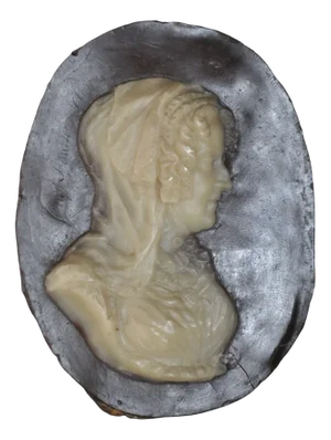 Richard Cockle Lucas, Medal Sculpture, 1853, Wax