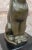 Panther Puma Cougar Cat Bronze Sculpture Statue Figure on Marble Base For Sale - Image 9 of 10