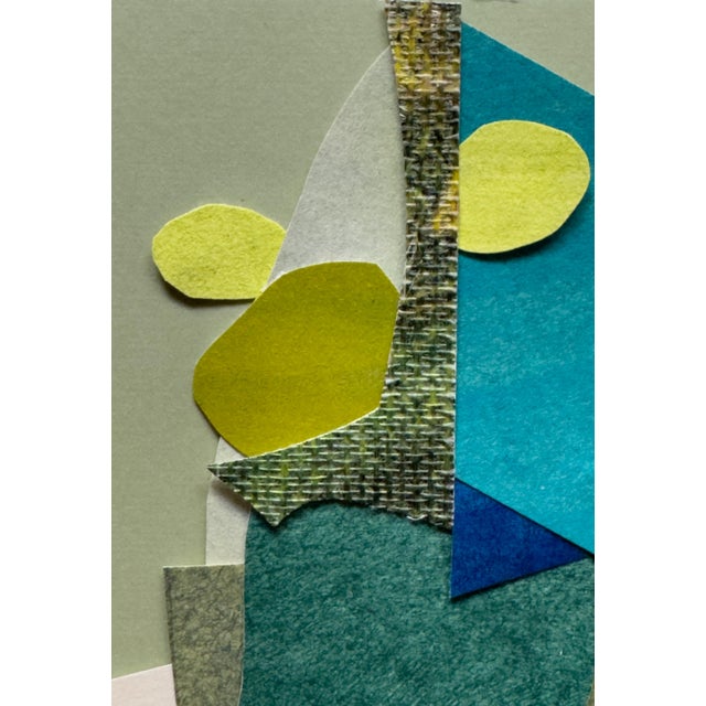 "Petal 7" Original Mixed-Media Collage on Paper by Zac Woodiel For Sale - Image 9 of 11