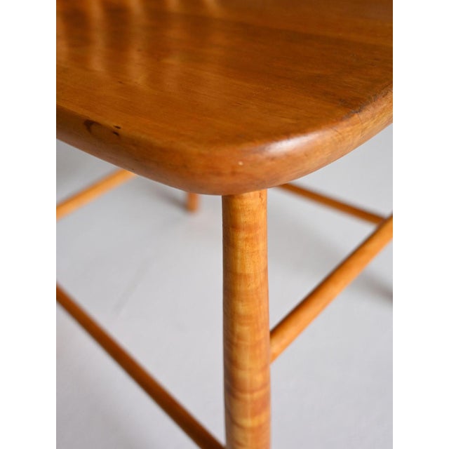 Scandinavian Wooden Chairs, 1960s, Set of 4 For Sale - Image 4 of 10