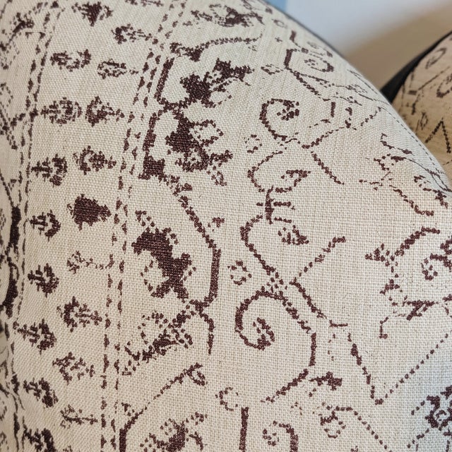Soane Britain Symi Chestnut Pillows - Pair For Sale In Greensboro - Image 6 of 7