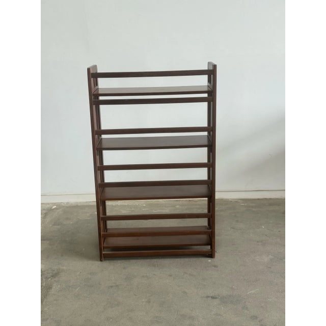Vintage Mission Style Shelving For Sale - Image 11 of 12