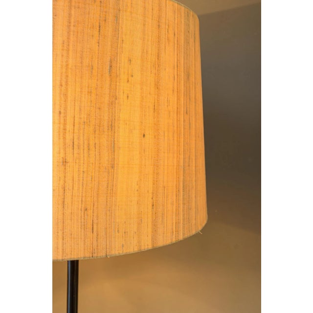 J.T. Kalmar Adjustable Floor Lamp with Fabric Shade by J. T. Kalmar, Vienna, 1950s For Sale - Image 4 of 16