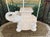Mid Century Ceramic Elephant Garden Stool or Plant Stand For Sale - Image 4 of 13