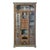 1980s Display Cabinet in Metal and Wood, 1980s For Sale - Image 5 of 5