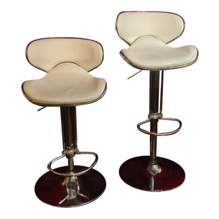 Contemporary Hydraulic Salon Chairs -A Pair For Sale