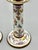 19th Century Louis XVI Revival Porcelain Candlesticks with Floral Garlands and Gilt Metal Mounts in the style of Sèvres, 1890s, Set of 2 For Sale - Image 5 of 18