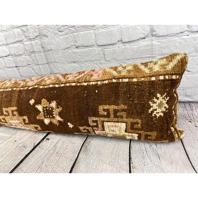 Vintage Pillow Case Turkish Rug Pillow Decorative Rug Pillow Dry cleaning only. PILLOW INSERT IS NOT INCLUDED