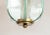 Fontana Arte Attributed Brass And Glass Pendant For Sale In New York - Image 6 of 12