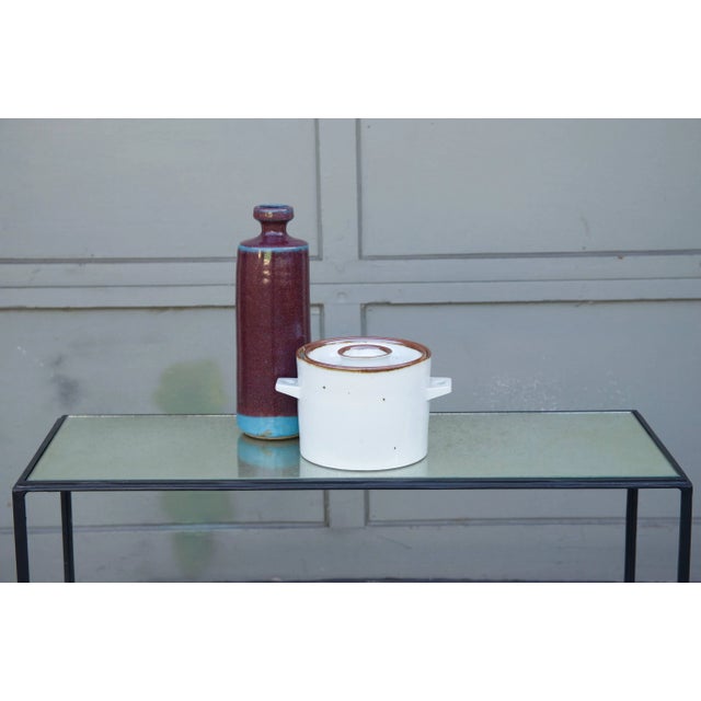 1960s Decorative Modern Glazed Scandinavian Vessels - a Pair For Sale In Los Angeles - Image 6 of 6