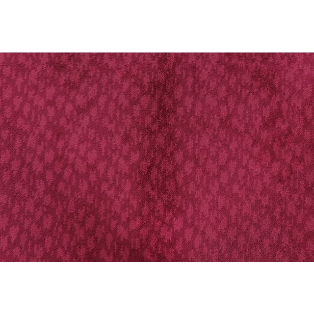 Contemporary Vintage Dutch Raspberry Wool Runner, 1930-1939 by Rug & Kilim For Sale - Image 3 of 9