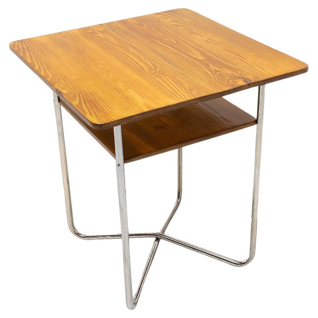 Czechoslovakian Bauhaus Coffee Table, 1930s For Sale