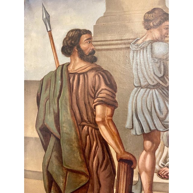 The Judgement of Jesus, 19th Century, Oil Painting For Sale - Image 4 of 11