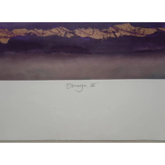 James Lox "Omega V" Etching W/ Aquatint For Sale In San Francisco - Image 6 of 9