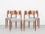 Midcentury Dining Chairs in Teak by Arne Hovmand Olsen for Mogens Kold, 1960s, Set of 4 For Sale - Image 13 of 13