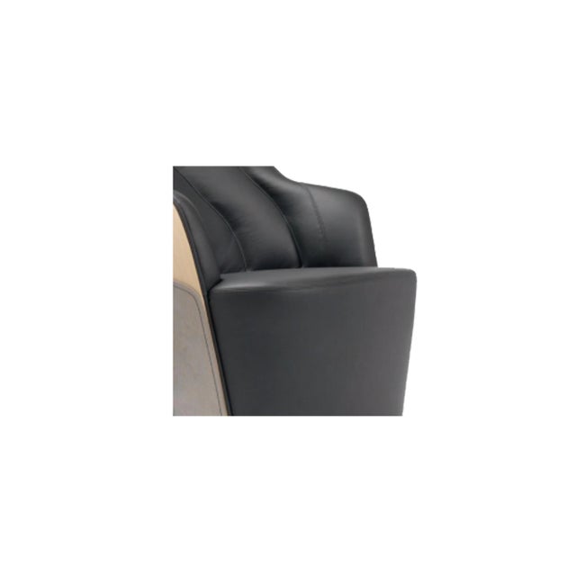 Color & Blanche Contemporary Leather Couture Armchair by Bd Barcelona For Sale - Image 4 of 10