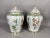 Mid 20th Century Chinese Porcelain Family Verte Vases - a Pair For Sale - Image 4 of 9