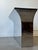 Metal 1980s Sally Sirkin Lewis Style Steel & Granite Console Table For Sale - Image 7 of 14