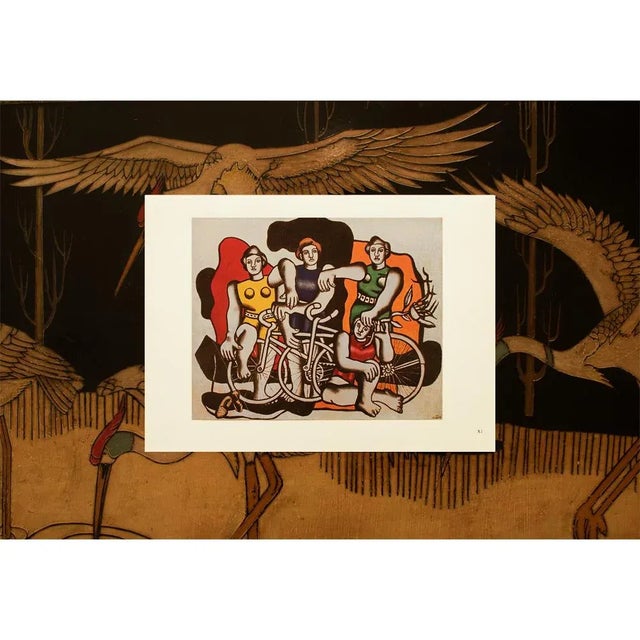 1948 After Fernand Léger "Cyclists", First Edition Period Lithograph For Sale In Dallas - Image 6 of 8