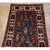 Tribal Antique Caucasian Blue Tribal Paisley Wool Hallway Runner Kazak Rug For Sale - Image 3 of 9