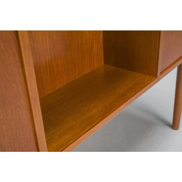Mid-Century Modern Small Mid-Century Danish Teak Desk, 1970s For Sale - Image 3 of 17