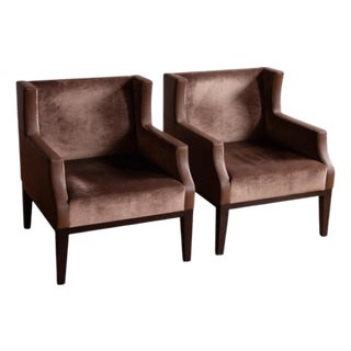 Pair of Christian Liaigre "Caraïbes" Armchairs For Sale