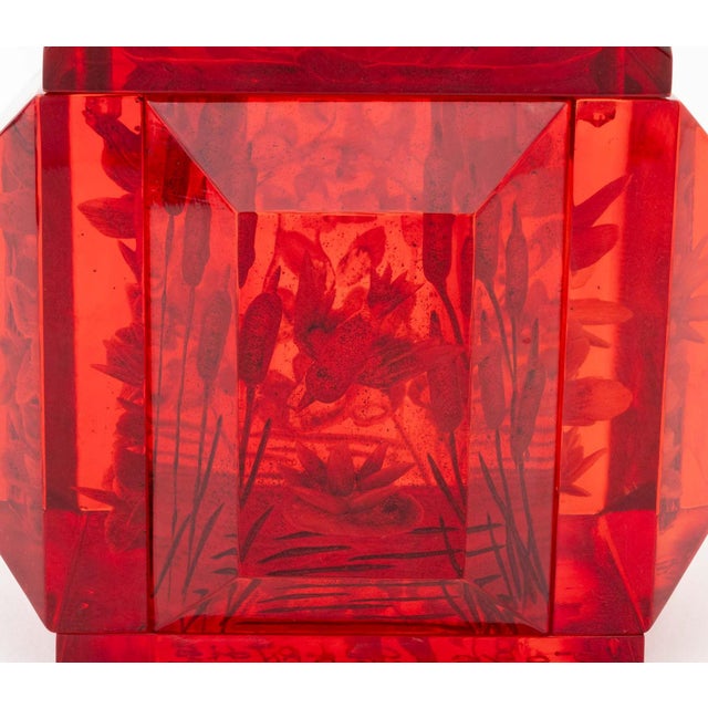 Joyce Francis "Blood Lotus" Covered Box For Sale - Image 12 of 12